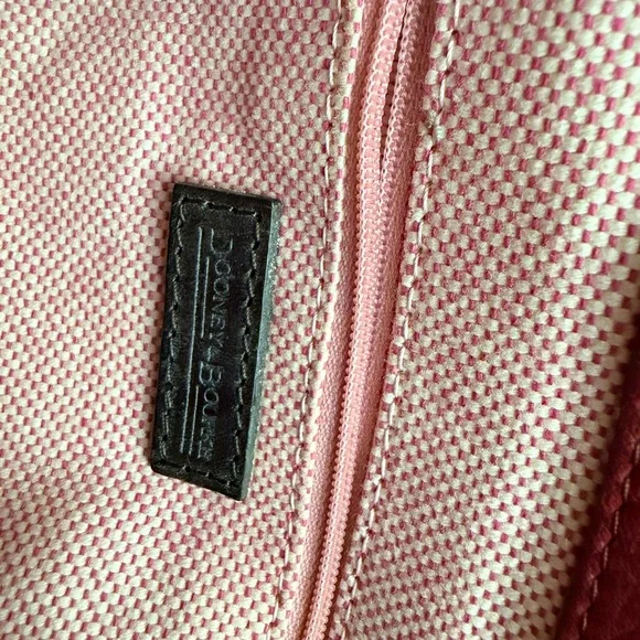 Dooney & Bourke Burgundy Leather Shoulder Bag - Picture 9 of 10